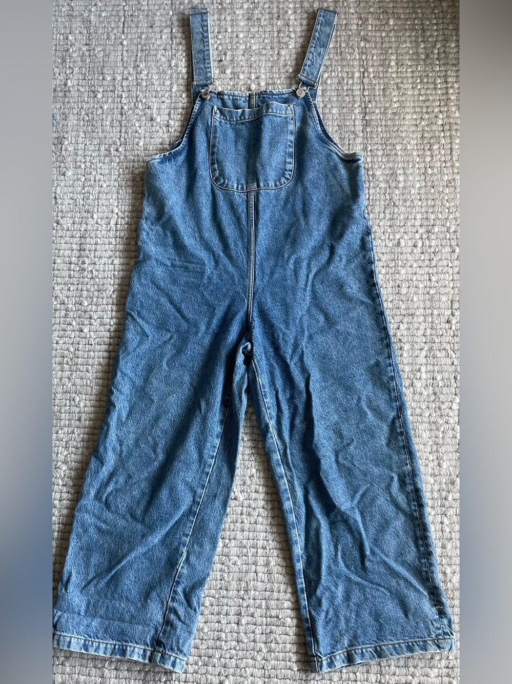 Zara Women’s Blue Denim Overalls - Classic Jumpsuit